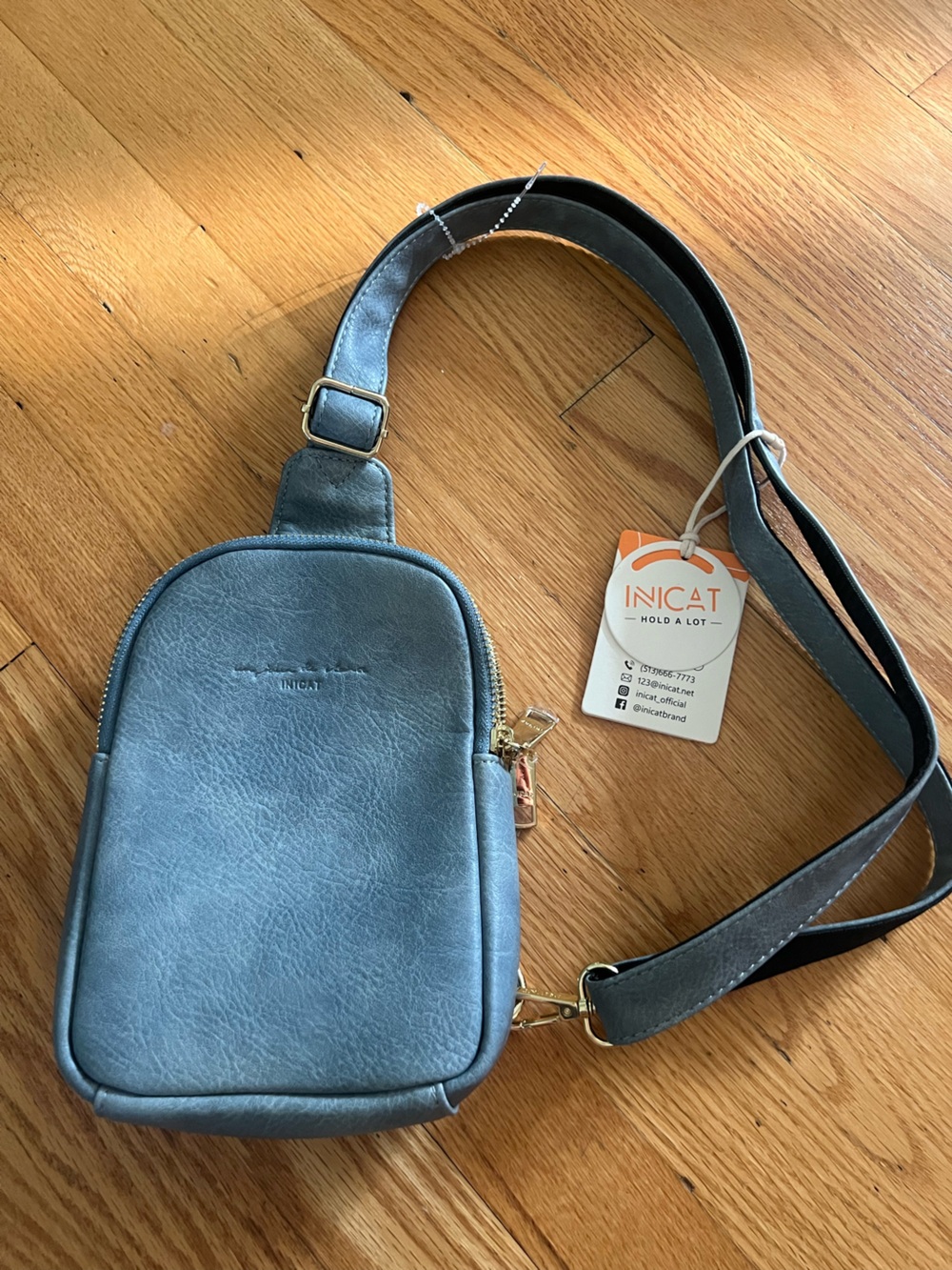 INICAT Crossbody Sling Bag Fanny Pack Purse